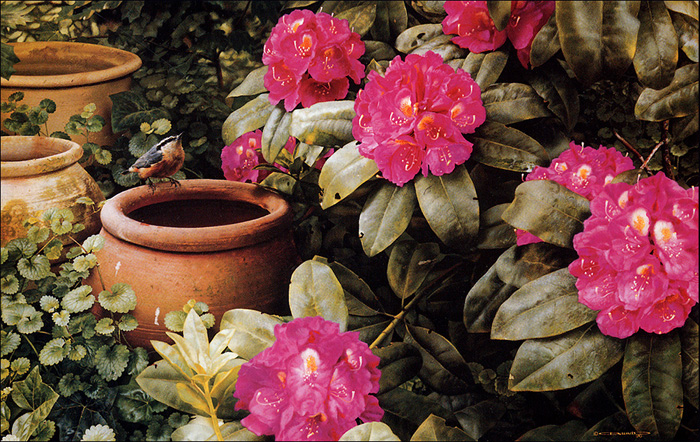 Reproductions of Carl Brenders Paintings Garden Visitor Reproductions of Carl Brenders Paintings Garden Visitor
